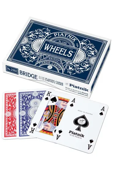 Karty do gry podw�jne Wheels