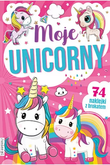 Moje unicorny. Kolorowanka