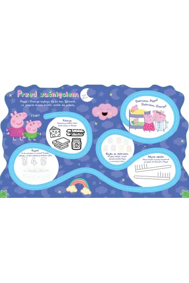 Peppa Pig. Przyjaciele z bajki. Noc i dzie�