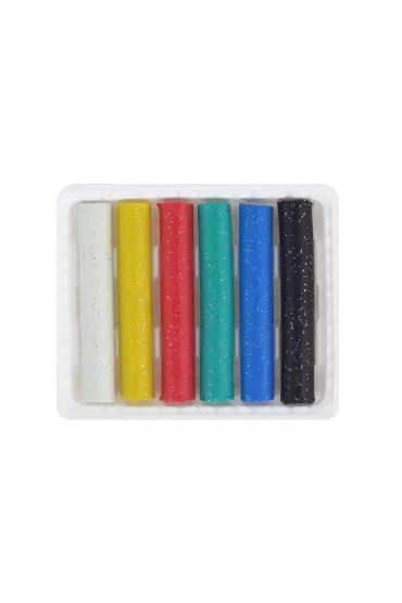 Cricco Plastelina brokatowa 6 szt.