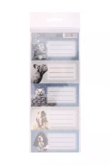 Beniamin Naklejki na zeszyty pasek The Sweet Pets