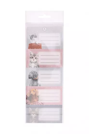 Beniamin Naklejki na zeszyty pasek The Sweet Pets