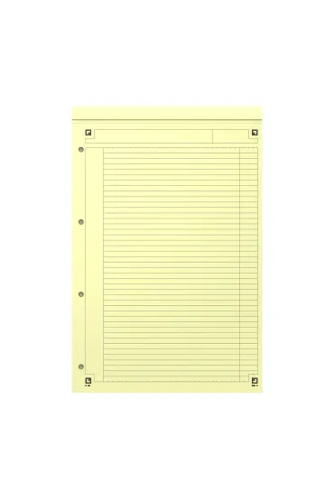 Hamelin Notatnik oxford international notepad a4+/80k linia ��te kartki linia 80 kartek