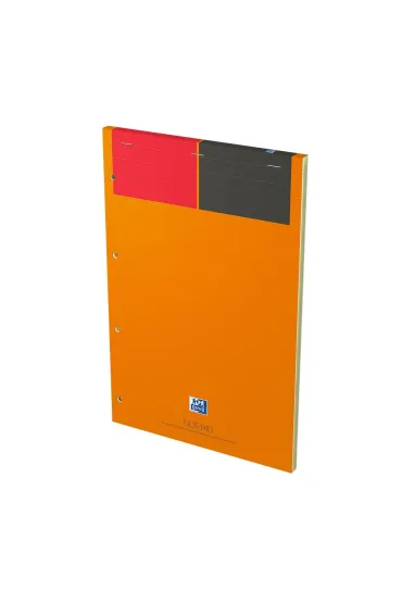 Hamelin Notatnik oxford international notepad a4+/80k linia ��te kartki linia 80 kartek
