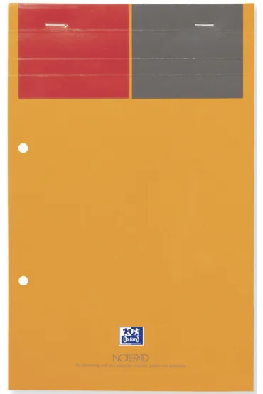 Hamelin Notatnik oxford international notepad a4+/80k linia ��te kartki linia 80 kartek