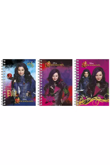 Derform Notes spiralny A6 Descendants