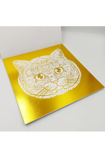 Obrazki metaliczne gold/silver