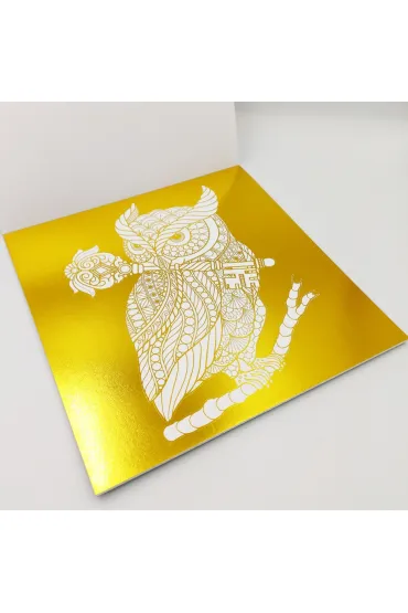 Obrazki metaliczne gold/silver