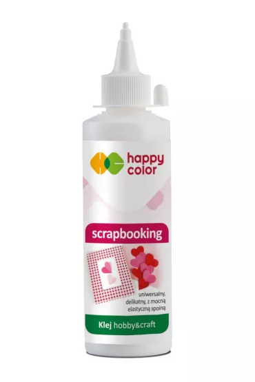 Happy Color Klej do scrapbookingu, 100g, butelka 100 g