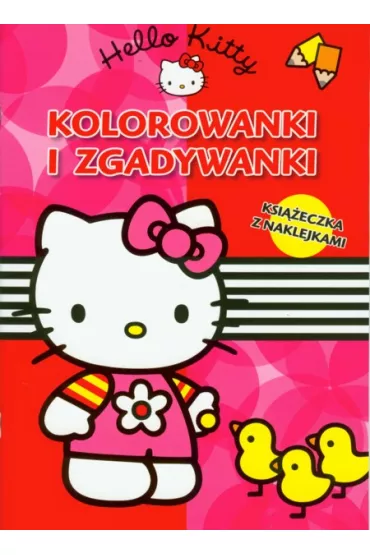 Hello Kitty Kolorowanki i zgadywanki - Magdalena Kwiatkowska