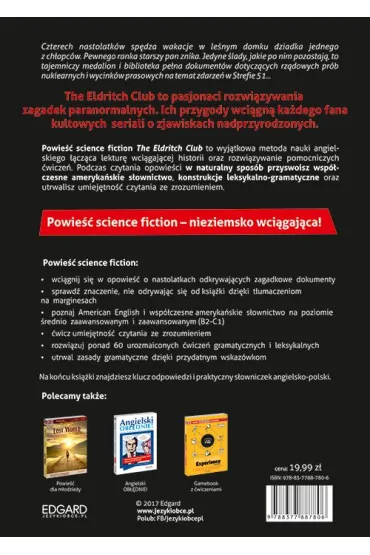 The Eldritch Club. Angielski z �wiczeniami. Poziom B2-C1 - Greg Gajek