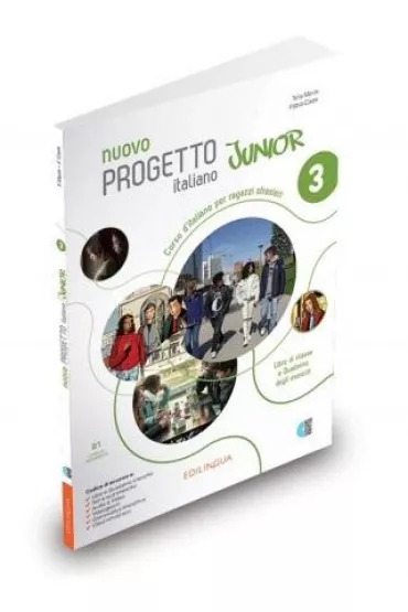 Nuovo Progetto italiano Junior 3. Podr�cznik i zeszyt �wicze� - Telis Marin, Caon Fabio