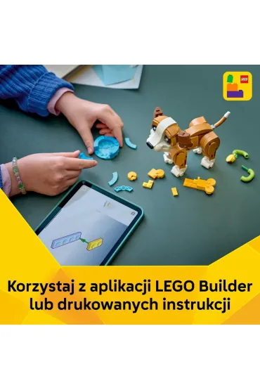 LEGO Creator Urocze zwierz�tka: psotny szczeniaczek 31382