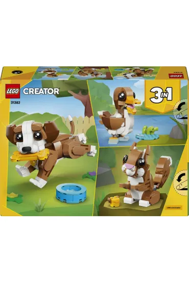 LEGO Creator Urocze zwierz�tka: psotny szczeniaczek 31382