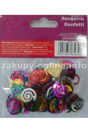 Titanum Konfetti spiralki 14 g