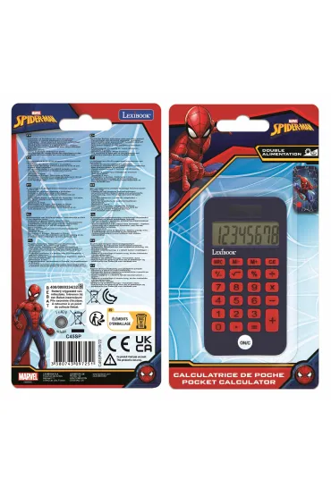 Kalkulator kieszonkowy Spider-Man z os�on� ochronn� C45SP