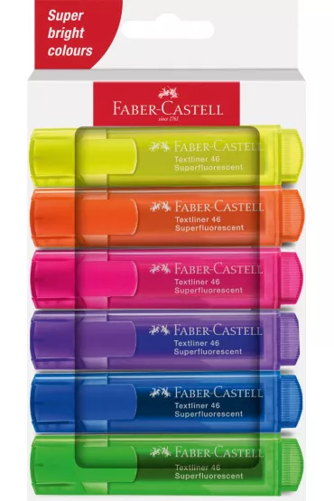 Faber-Castell Zakre�lacz neonowy 6 szt.