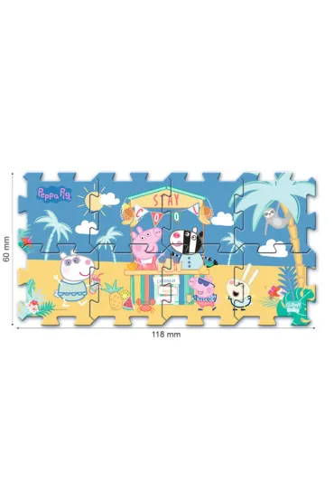 Puzzle Uk�adanka Puzzlopianka. �winka Peppa Trefl