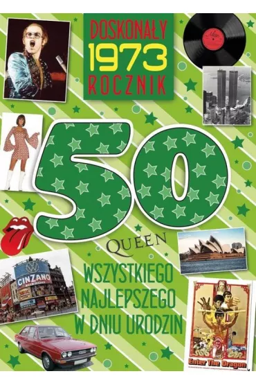 Kukartka Karnet 50 urodziny rocznik 1973 V-066