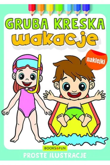 Wakacje. Gruba kreska