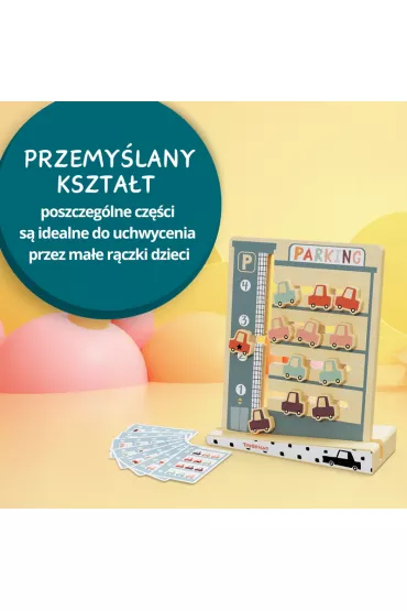 Uk�adanka logiczna dla dzieci Parking - 36 m+ Top Bright