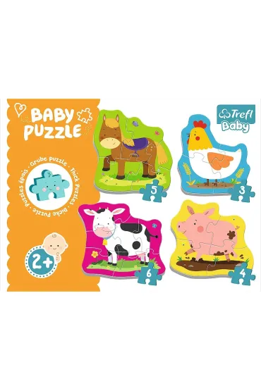 Baby Puzzle. Zwierz�tka na wsi Trefl
