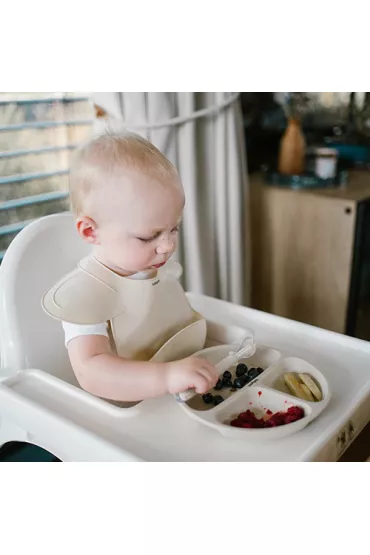 Babyono Silikonowy liniak z regulowanym zapiciem
