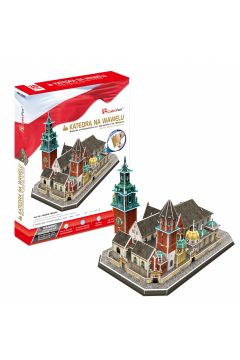 Puzzle 3D 101 el. Katedra na Wawelu. Zestaw XL Cubic Fun
