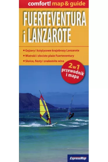 Fuerteventura i Lanzarote map&guide laminat
