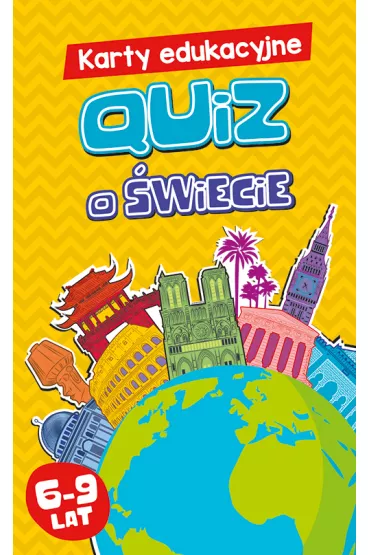 Karty edukacyjne. Quiz o �wiecie - Hubert Wierci�ski, Jakub Kolasi�ski