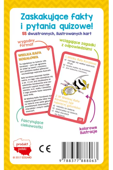 Karty edukacyjne. Quiz o �wiecie - Hubert Wierci�ski, Jakub Kolasi�ski