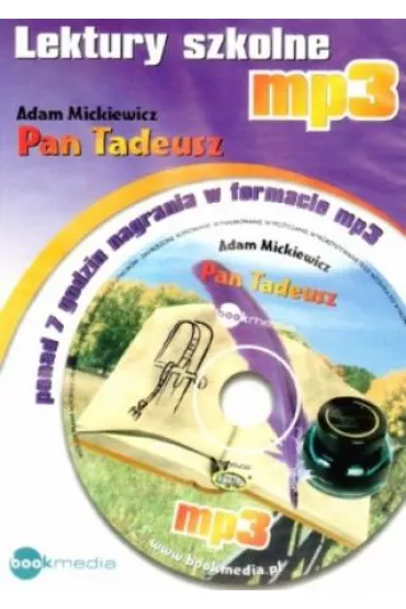 Audiobook Pan Tadeusz (ksi��ka audio) CD - Adam Mickiewicz