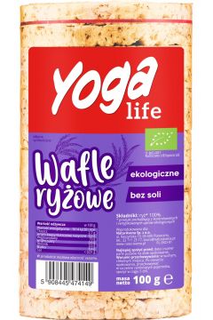 Yoga Life Wafle ryowe bez soli 100 g Bio