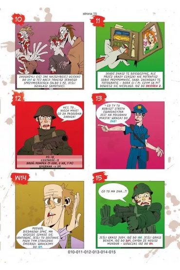 Komiksy paragrafowe Zombie