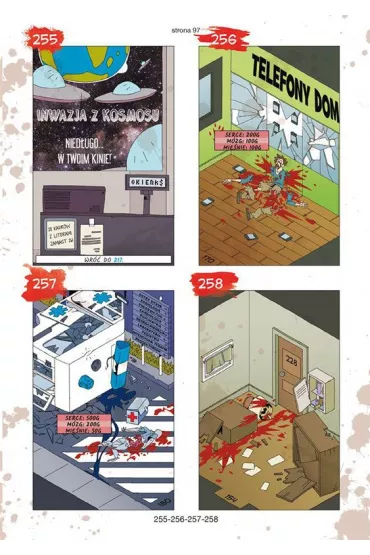 Komiksy paragrafowe Zombie