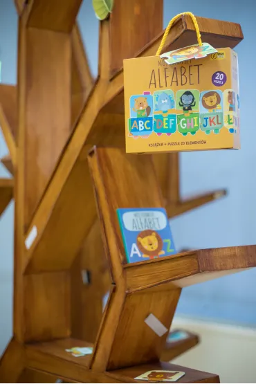 Puzzle 20 el. M�j pierwszy alfabet + ksi��ka Wilga Play