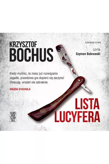 Audiobook Lista Lucyfera. Adam Berg. Tom 1 CD - Krzysztof Bochus