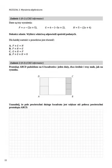 Egzamin �smoklasisty. Matematyka. Przygotowanie i �wiczenia - Anna Salak