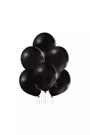 Godan Balony pastelowe czarne 30cm