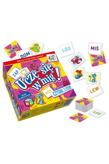 Ucz� si� w mig! Czytam. 3 litery Multigra