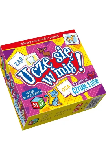 Ucz� si� w mig! Czytam. 3 litery Multigra