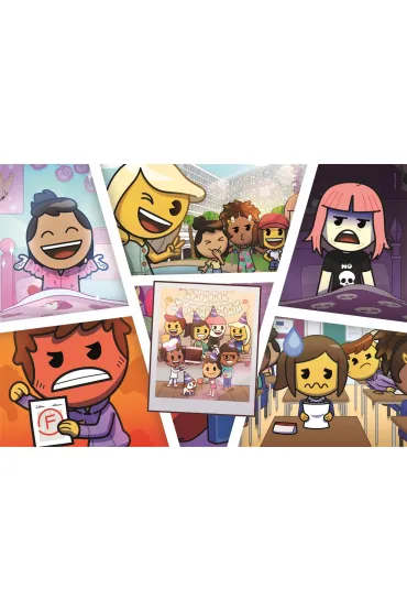 Puzzle 180 el. SuperColor. Emojii Town Clementoni