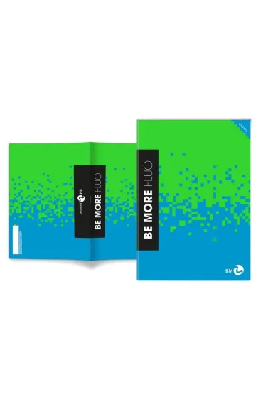 Koh-I-Noor Zeszyt A4 Be More Fluo w lini� 96 stron 100g. 1szt.mix