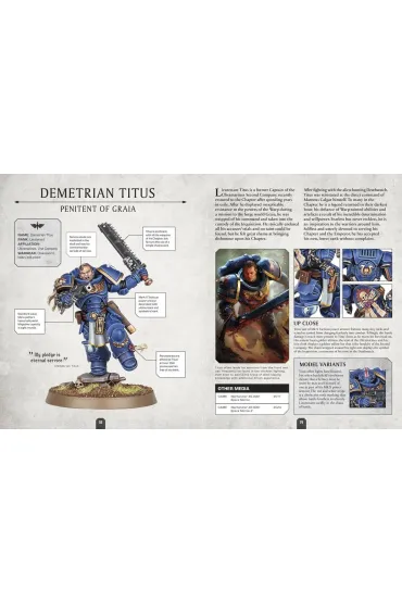 Warhammer 40,000 Character Encyclopedia - Wade  Pryce