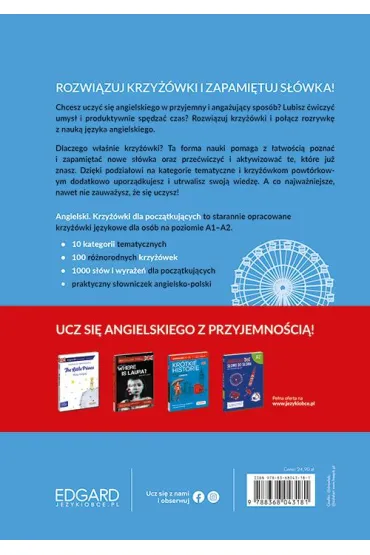Angielski. Krzy��wki dla pocz�tkuj�cych A1-A2