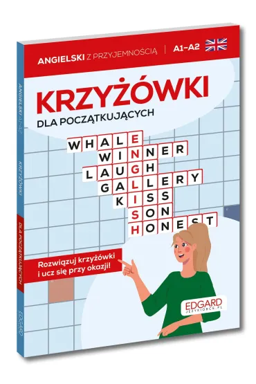 Angielski. Krzy��wki dla pocz�tkuj�cych A1-A2