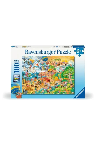 Puzzle dla dzieci 100 el. 2D 4 pory roku Ravensburger