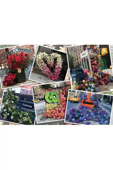 Puzzle 1000 el. NYC Bysk kwiatw Ravensburger