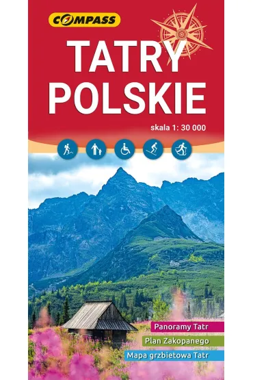 Tatry Polskie. Mapa turystyczna w skali 1: 30 000