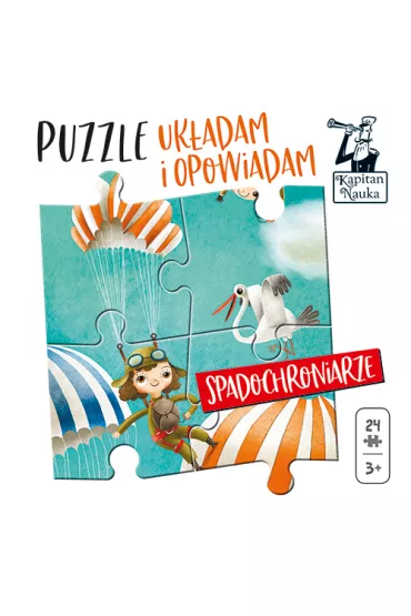 Puzzle 24 el. Uk�adam i opowiadam. Spadochroniarze Edgard
